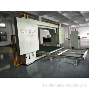 CNC Single Pisau Mendatar Sponge Cutting Machine